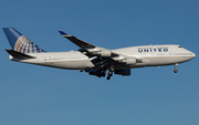 United Airlines Boeing 747-422 (N182UA) at  Frankfurt am Main, Germany