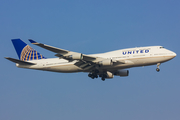 United Airlines Boeing 747-422 (N182UA) at  Frankfurt am Main, Germany