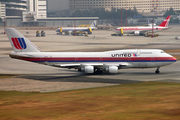 United Airlines Boeing 747-422 (N182UA) at  Hong Kong - Kai Tak International (closed), Hong Kong