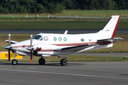 (Private) Beech E90 King Air (N18343) at  Hamburg - Fuhlsbuettel (Helmut Schmidt), Germany