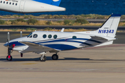 (Private) Beech E90 King Air (N18343) at  Gran Canaria, Spain