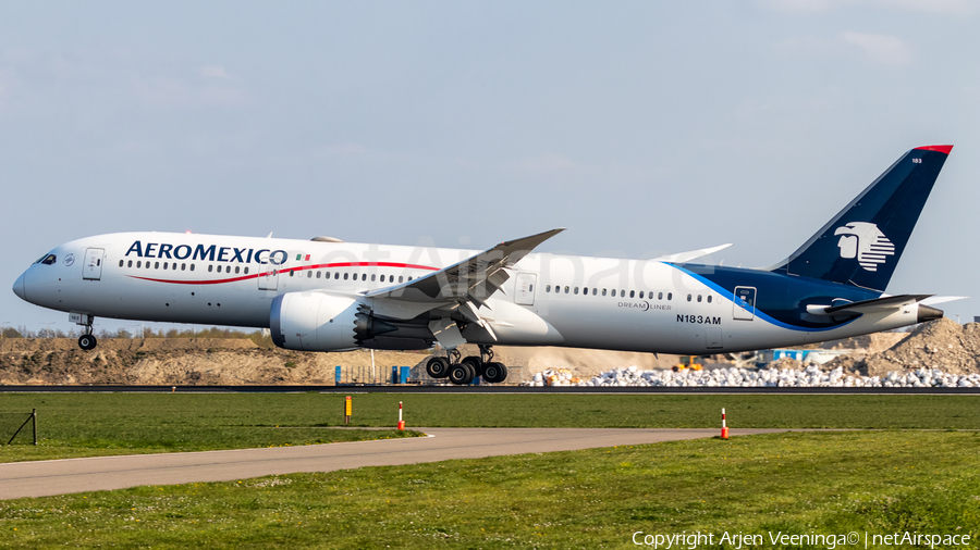 AeroMexico Boeing 787-9 Dreamliner (N183AM) | Photo 352396