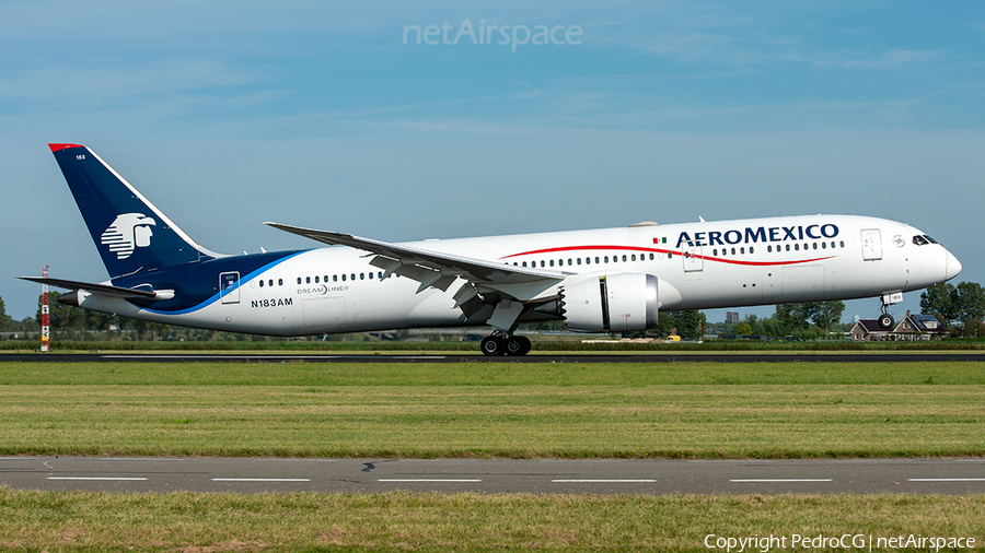 AeroMexico Boeing 787-9 Dreamliner (N183AM) | Photo 414698