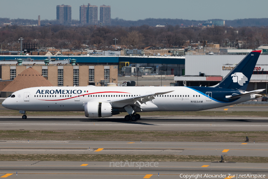 AeroMexico Boeing 787-9 Dreamliner (N183AM) | Photo 158360