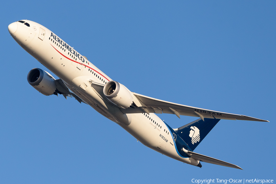 AeroMexico Boeing 787-9 Dreamliner (N183AM) | Photo 486209