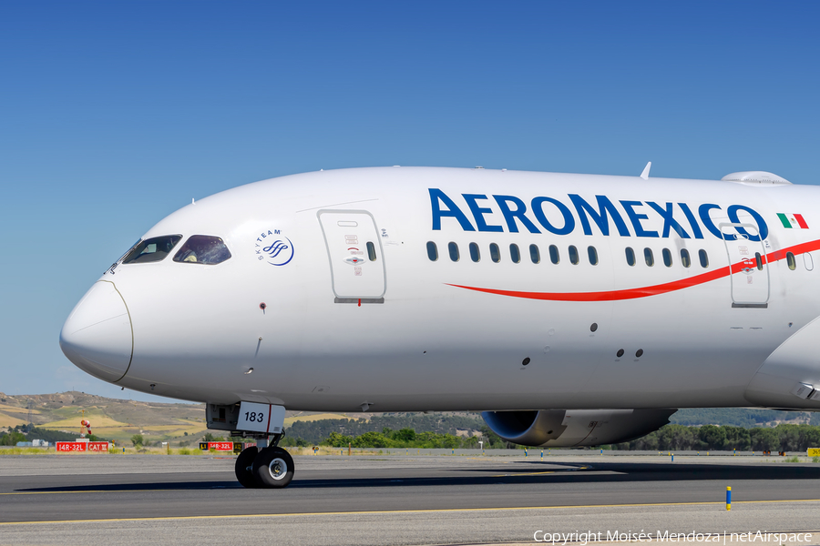 AeroMexico Boeing 787-9 Dreamliner (N183AM) | Photo 296763