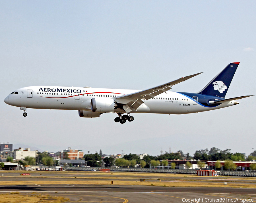 AeroMexico Boeing 787-9 Dreamliner (N183AM) | Photo 261305