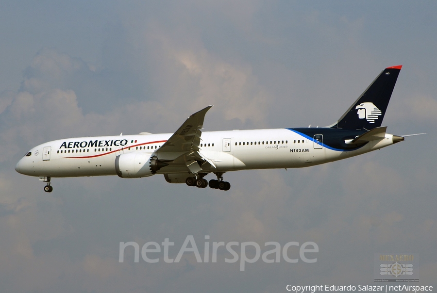 AeroMexico Boeing 787-9 Dreamliner (N183AM) | Photo 351643