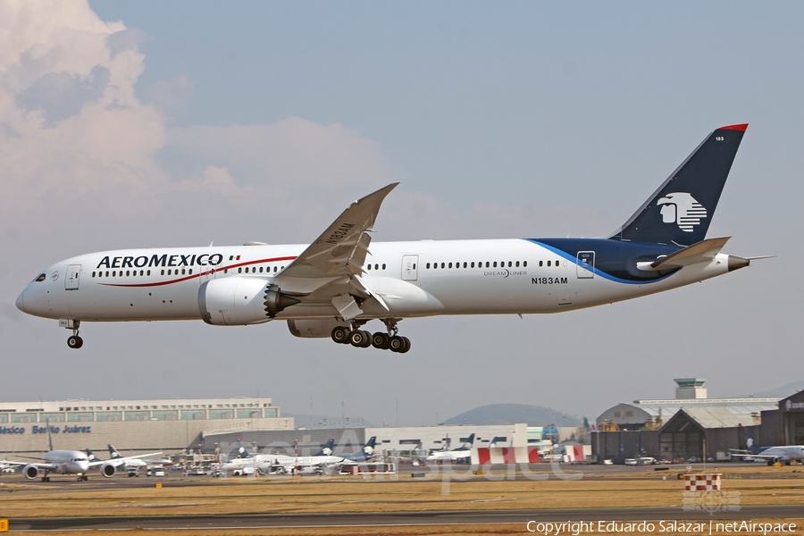 AeroMexico Boeing 787-9 Dreamliner (N183AM) | Photo 411883