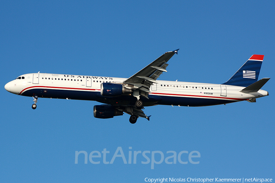 US Airways Airbus A321-211 (N183UW) | Photo 126989