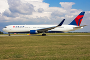 Delta Air Lines Boeing 767-332(ER) (N184DN) at  Prague - Vaclav Havel (Ruzyne), Czech Republic