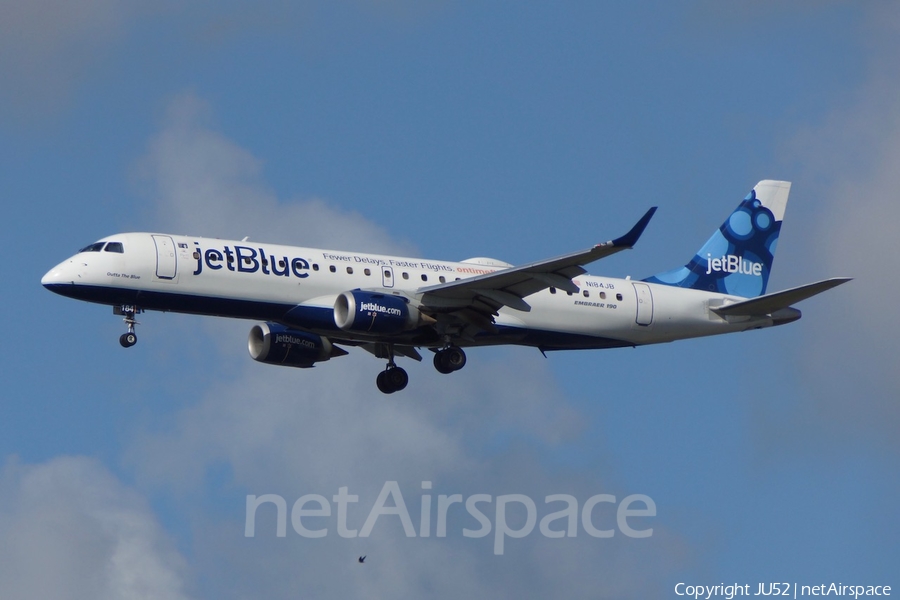 JetBlue Airways Embraer ERJ-190AR (ERJ-190-100IGW) (N184JB) | Photo 288900