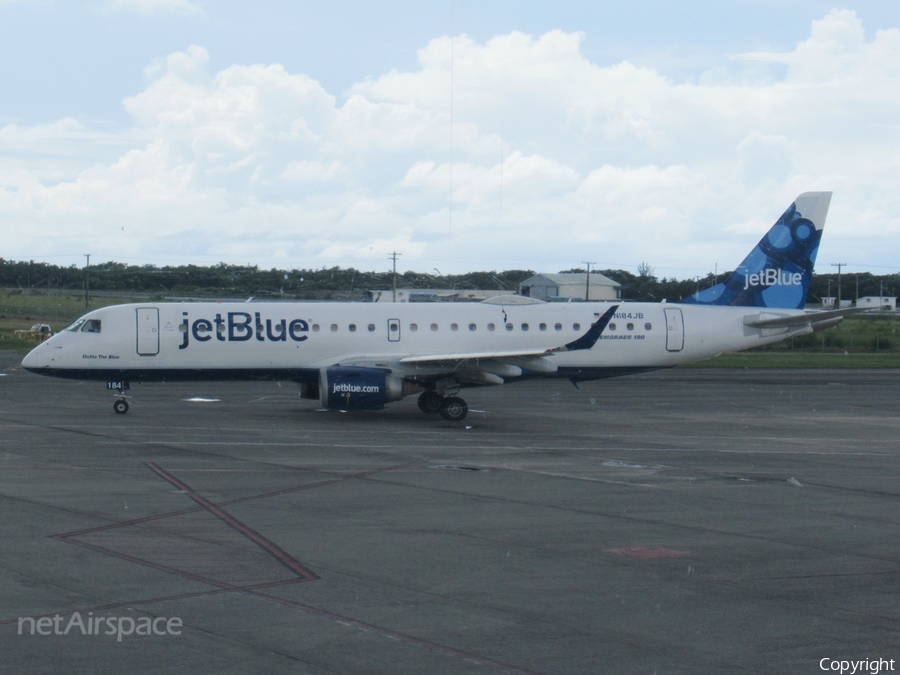 JetBlue Airways Embraer ERJ-190AR (ERJ-190-100IGW) (N184JB) | Photo 410440