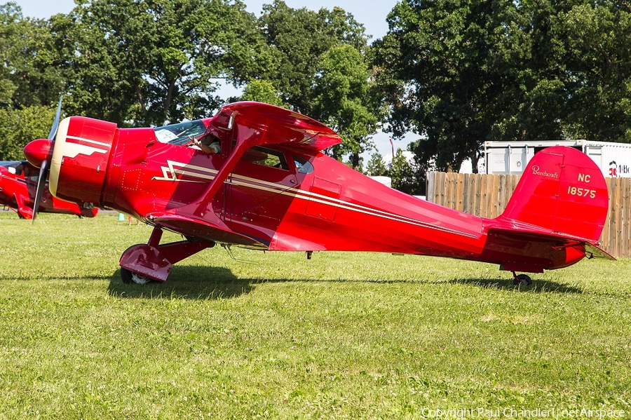 (Private) Beech D17S Staggerwing (N18575) | Photo 371010