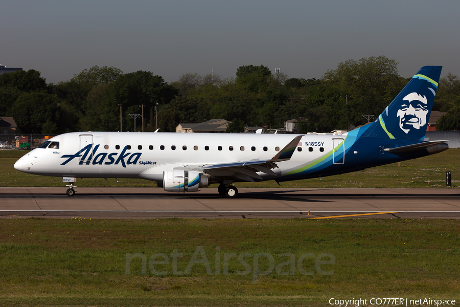 Alaska Airlines (Skywest) Embraer ERJ-175LR (ERJ-170-200LR) (N185SY) | Photo 242891