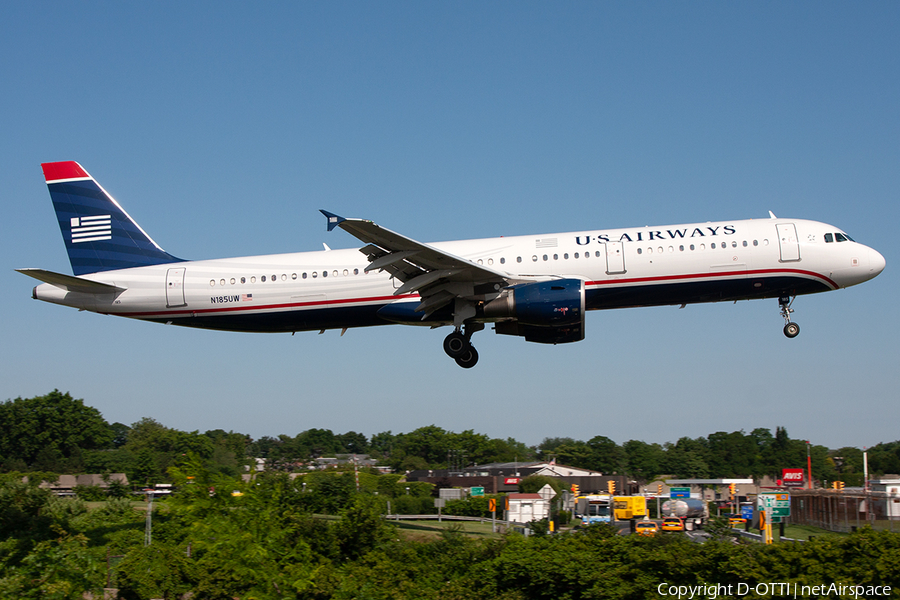 US Airways Airbus A321-231 (N185UW) | Photo 386154