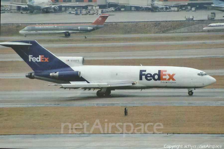 FedEx Boeing 727-22(F) (N186FE) | Photo 438867