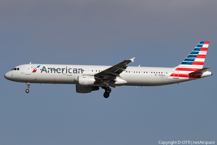 American Airlines Airbus A321-211 (N186US) | Photo 143761