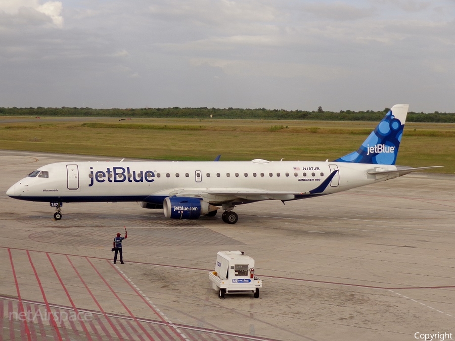 JetBlue Airways Embraer ERJ-190AR (ERJ-190-100IGW) (N187JB) | Photo 97807
