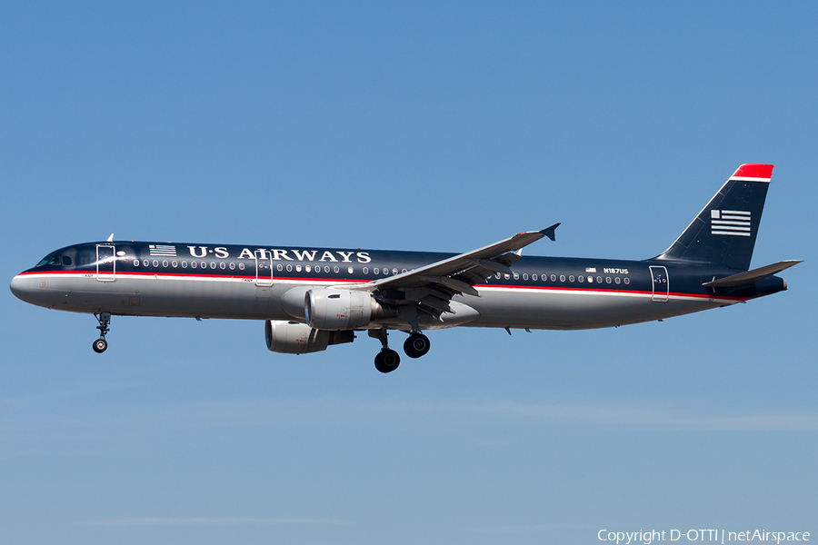 US Airways Airbus A321-211 (N187US) | Photo 186412