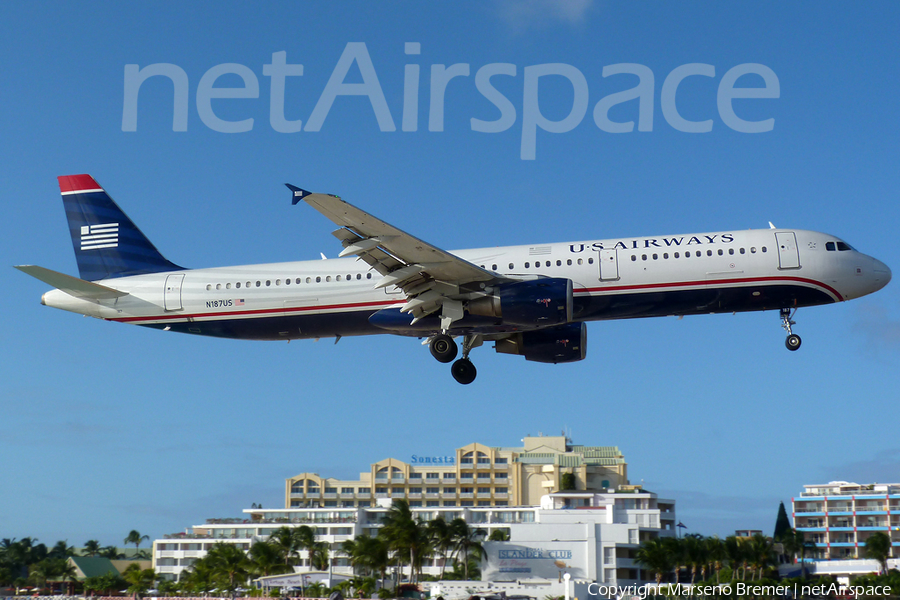 US Airways Airbus A321-211 (N187US) | Photo 3109