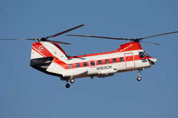 Columbia Helicopters Boeing-Vertol 107-II (N188CH) at  Bagram Air Base, Afghanistan