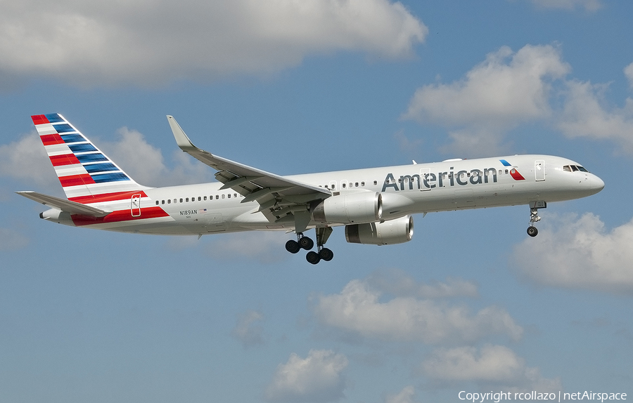 American Airlines Boeing 757-223 (N189AN) | Photo 396002