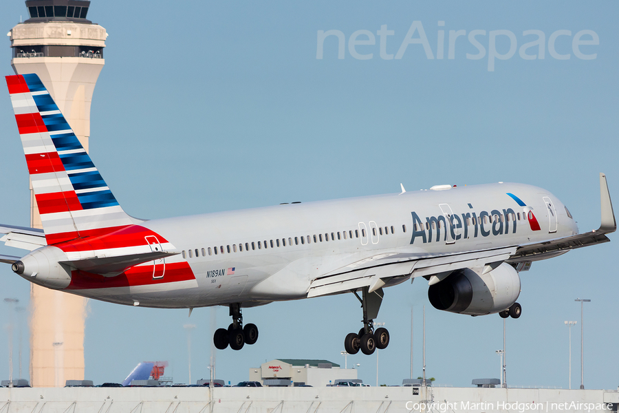 American Airlines Boeing 757-223 (N189AN) | Photo 97059
