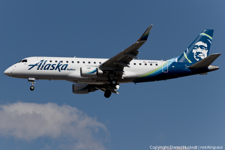 Alaska Airlines (Skywest) Embraer ERJ-175LR (ERJ-170-200LR) (N189SY) | Photo 446762