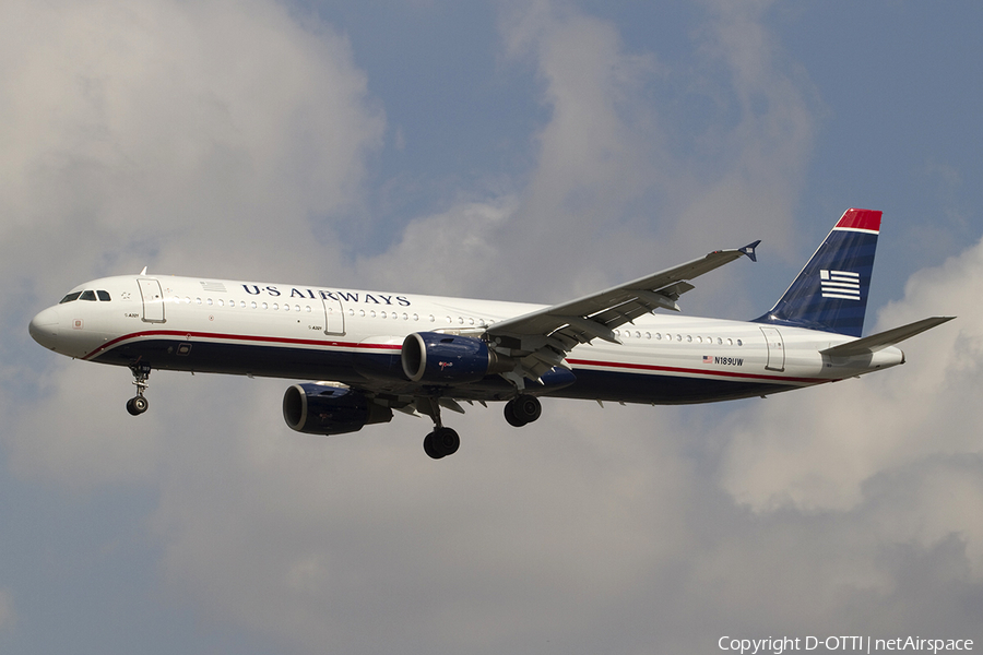 US Airways Airbus A321-211 (N189UW) | Photo 339343