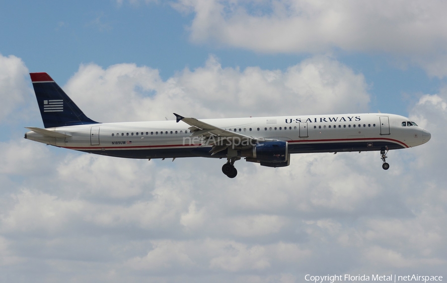 US Airways Airbus A321-211 (N189UW) | Photo 568249