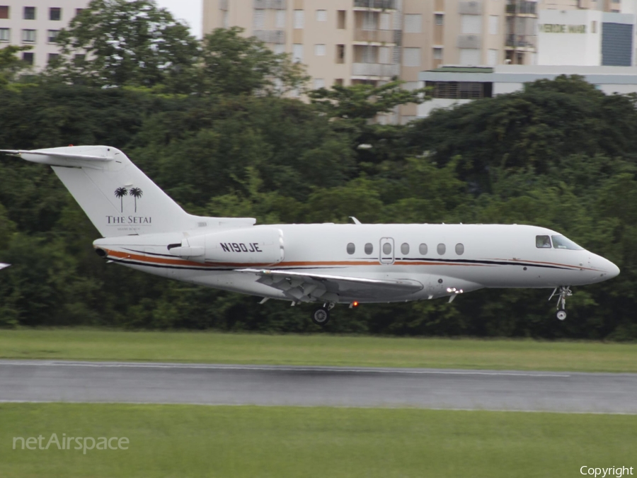 Talon Air Raytheon Hawker 4000 Horizon (N190JE) | Photo 600326