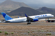 United Airlines Boeing 757-224 (N19117) at  Tenerife Sur - Reina Sofia, Spain