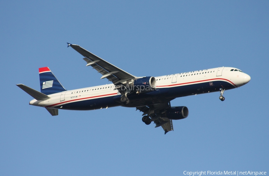 US Airways Airbus A321-211 (N191UW) | Photo 326433