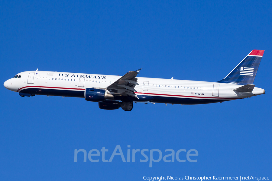 American Airlines Airbus A321-211 (N192UW) | Photo 161306