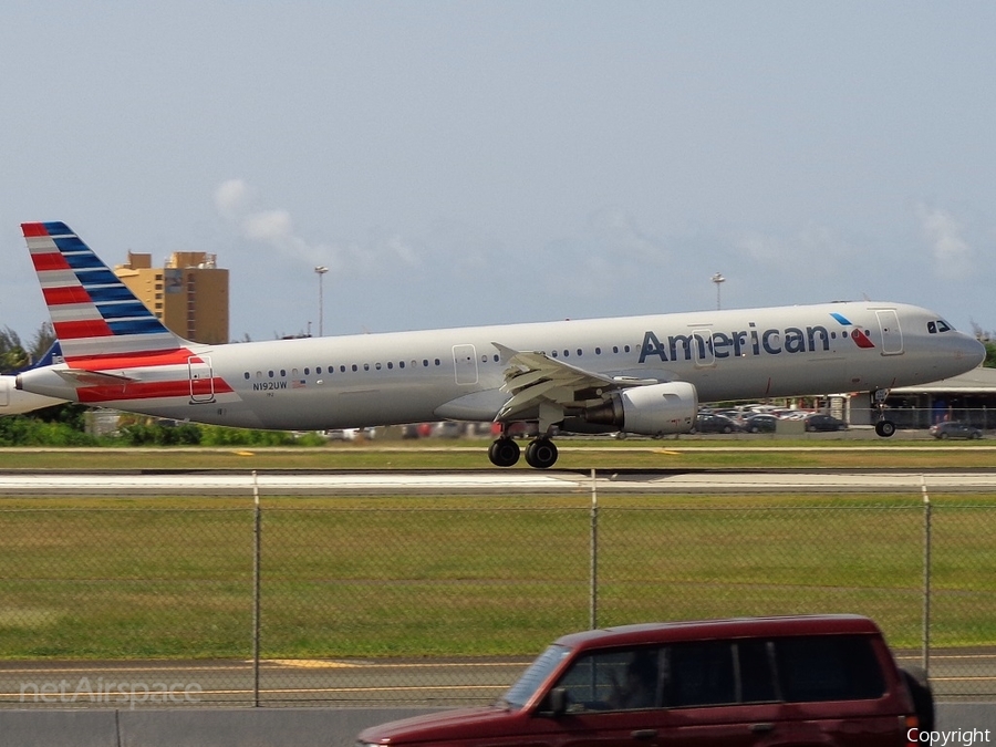 American Airlines Airbus A321-211 (N192UW) | Photo 81896