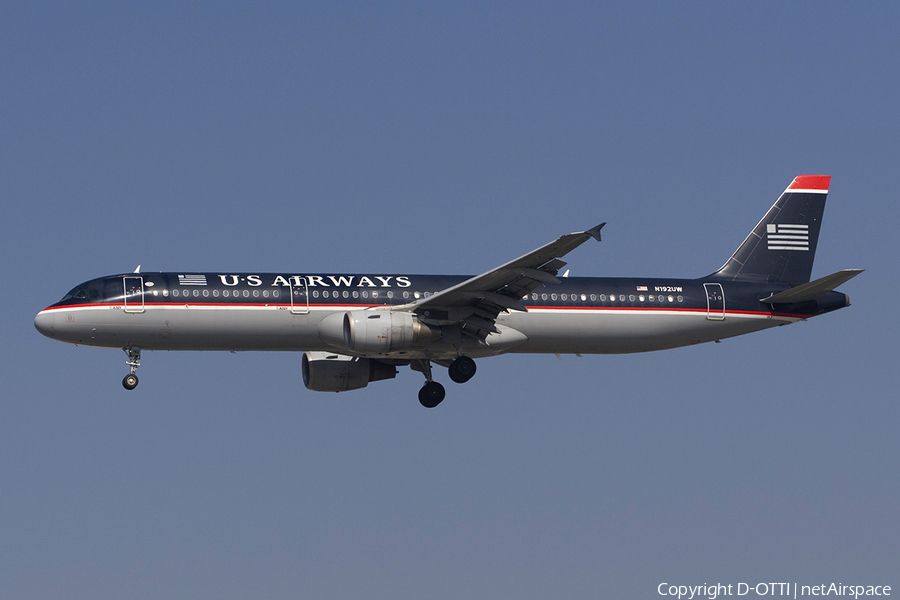 US Airways Airbus A321-211 (N192UW) | Photo 278845