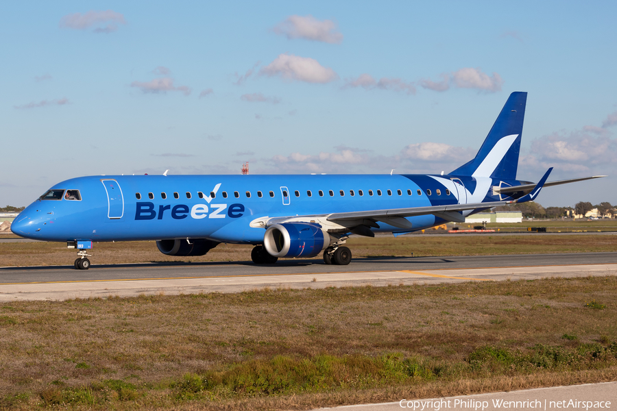 Breeze Airways Embraer ERJ-195AR (ERJ-190-200 IGW) (N193BZ) | Photo 561989