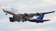United Airlines Boeing 747-422 (N194UA) at  Gdansk - Lech Walesa, Poland