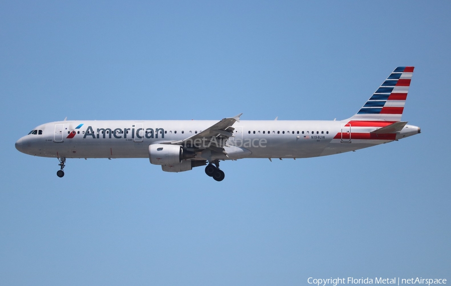 American Airlines Airbus A321-211 (N194UW) | Photo 568612
