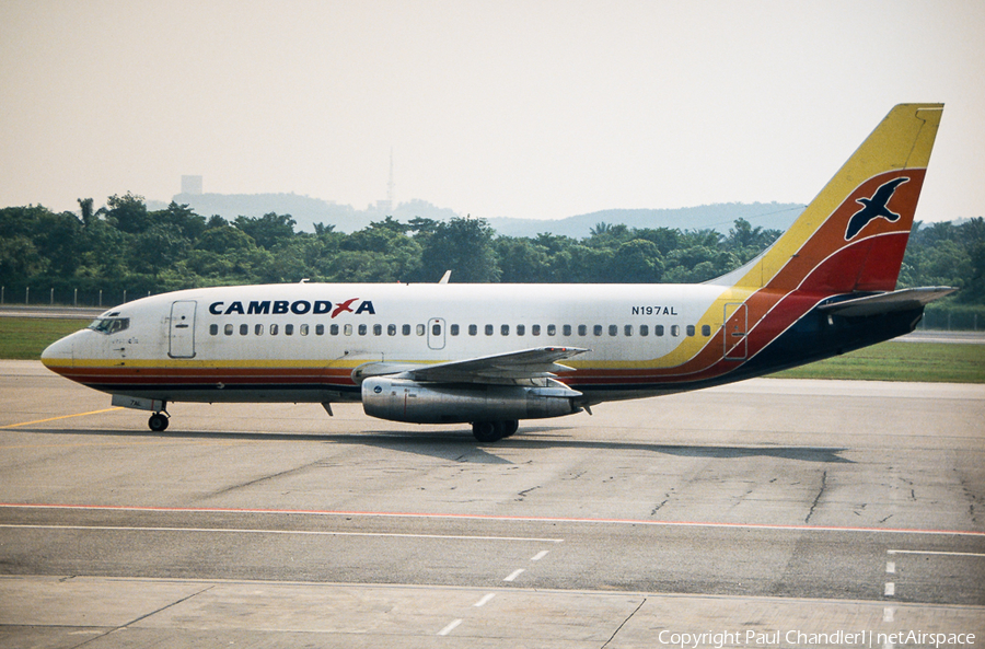 Cambodia International Airlines Boeing 737-2E1(Adv) (N197AL) | Photo 72185