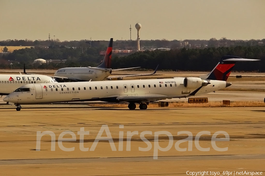 Delta Connection (ExpressJet Airlines) Bombardier CRJ-900LR (N197PQ) | Photo 68431