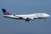 United Airlines Boeing 747-422 (N197UA) at  Frankfurt am Main, Germany