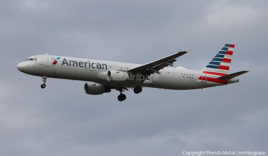 American Airlines Airbus A321-211 (N198UW) | Photo 660457