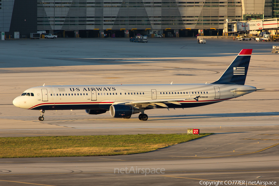US Airways Airbus A321-211 (N198UW) | Photo 38222