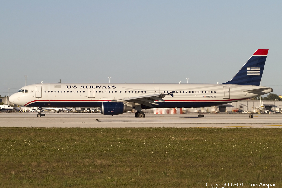 US Airways Airbus A321-211 (N198UW) | Photo 430263