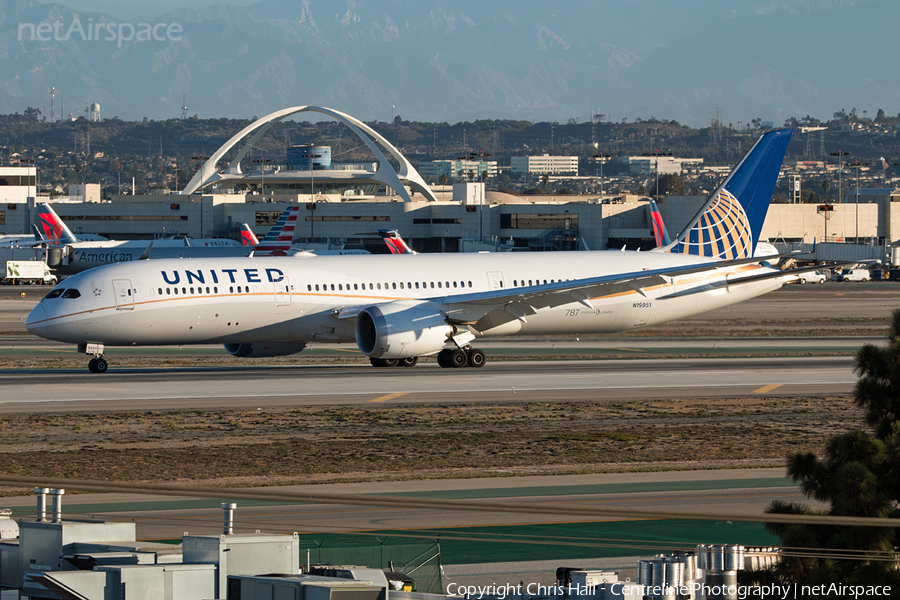 United Airlines Boeing 787-9 Dreamliner (N19951) | Photo 93314