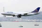 United Airlines Boeing 747-422 (N199UA) at  Hong Kong - Chek Lap Kok International, Hong Kong