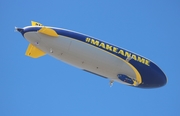 Goodyear Blimp Zeppelin NT LZ N07 (N1A) at  Daytona Beach - Regional, United States