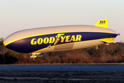 Goodyear Blimp Zeppelin NT LZ N07 (N1A) at  Atlanta - Dekalb-Peachtree, United States